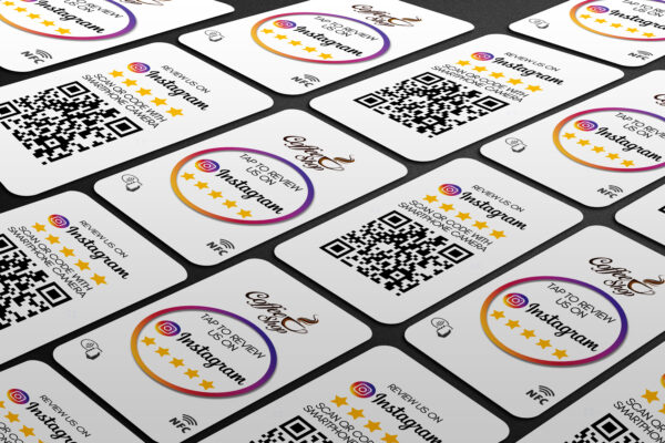 Instagram Follow Like and Review Card Contactless NFC - Image 4